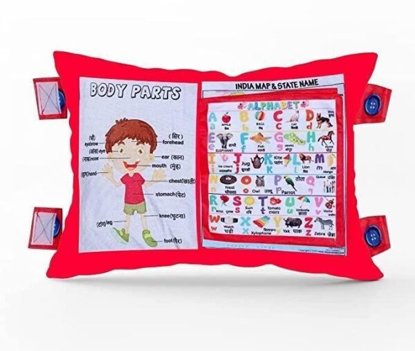 Baby Learning Cushion Pillow Book Pack of 2 - Image 3