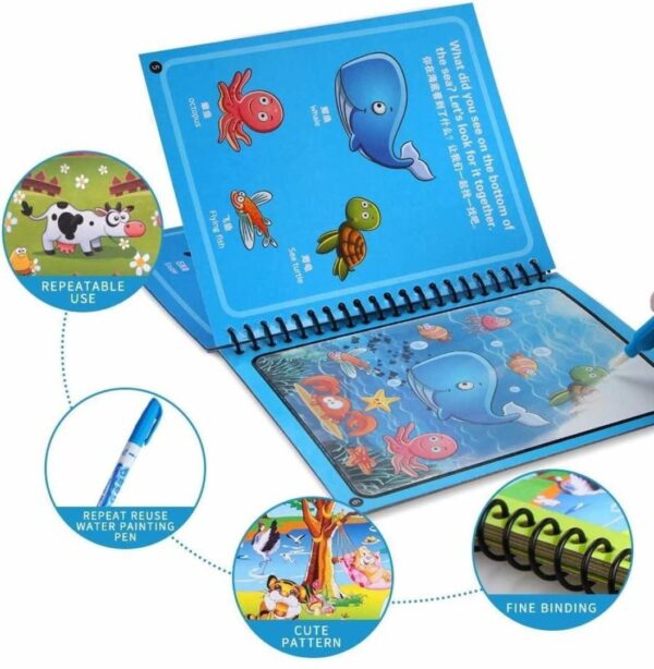 Reusable Magic Water Quick Dry Book - Image 3