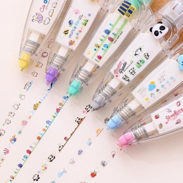 Decoration Tape Cute Novelty Sticker Pen Machine Pack of 2 - Image 2